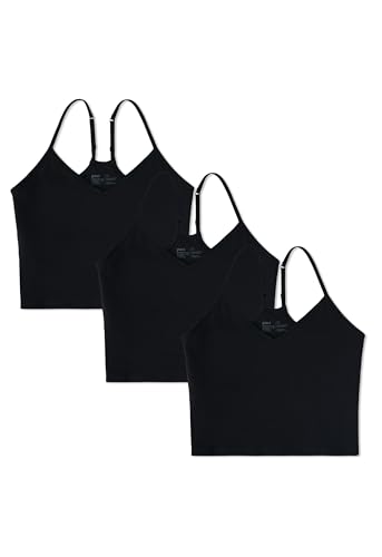 Pact Organic Cotton Women's Everyday Shelf Bra Cropped Camisole 3